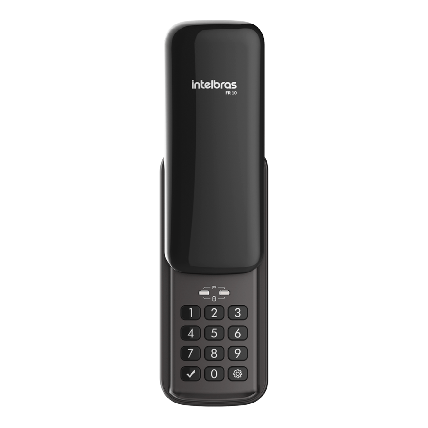 Fechadura Digital de Sobrepor com Senha FR 10 Preto Intelbras