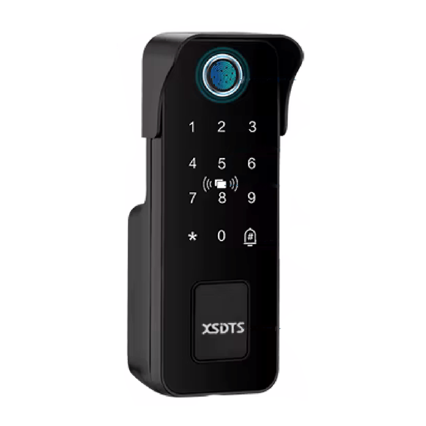 Fechadura inteligente para porta, à prova d'água, impressão digital, controle remoto.