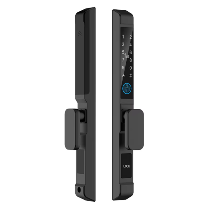 Fechadura Digital TTLock para Porta de Vidro com Biometria e RFID