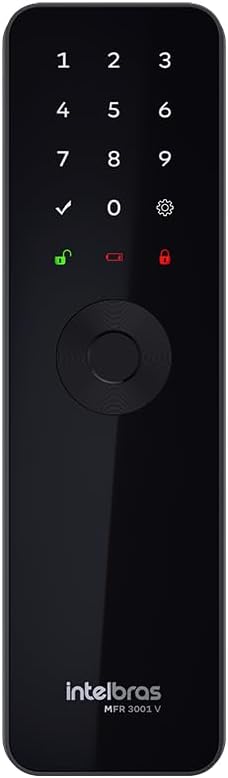 Fechadura Inteligente de Embutir Intelbras MFR 3001 V com Controle por App e Integração Smart Home